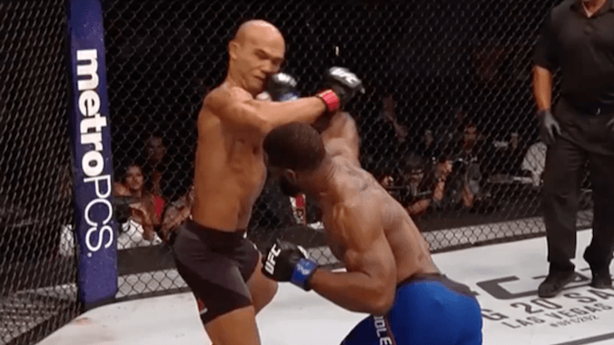 Woodley Knocks Out Lawler: One Setup One Punch
